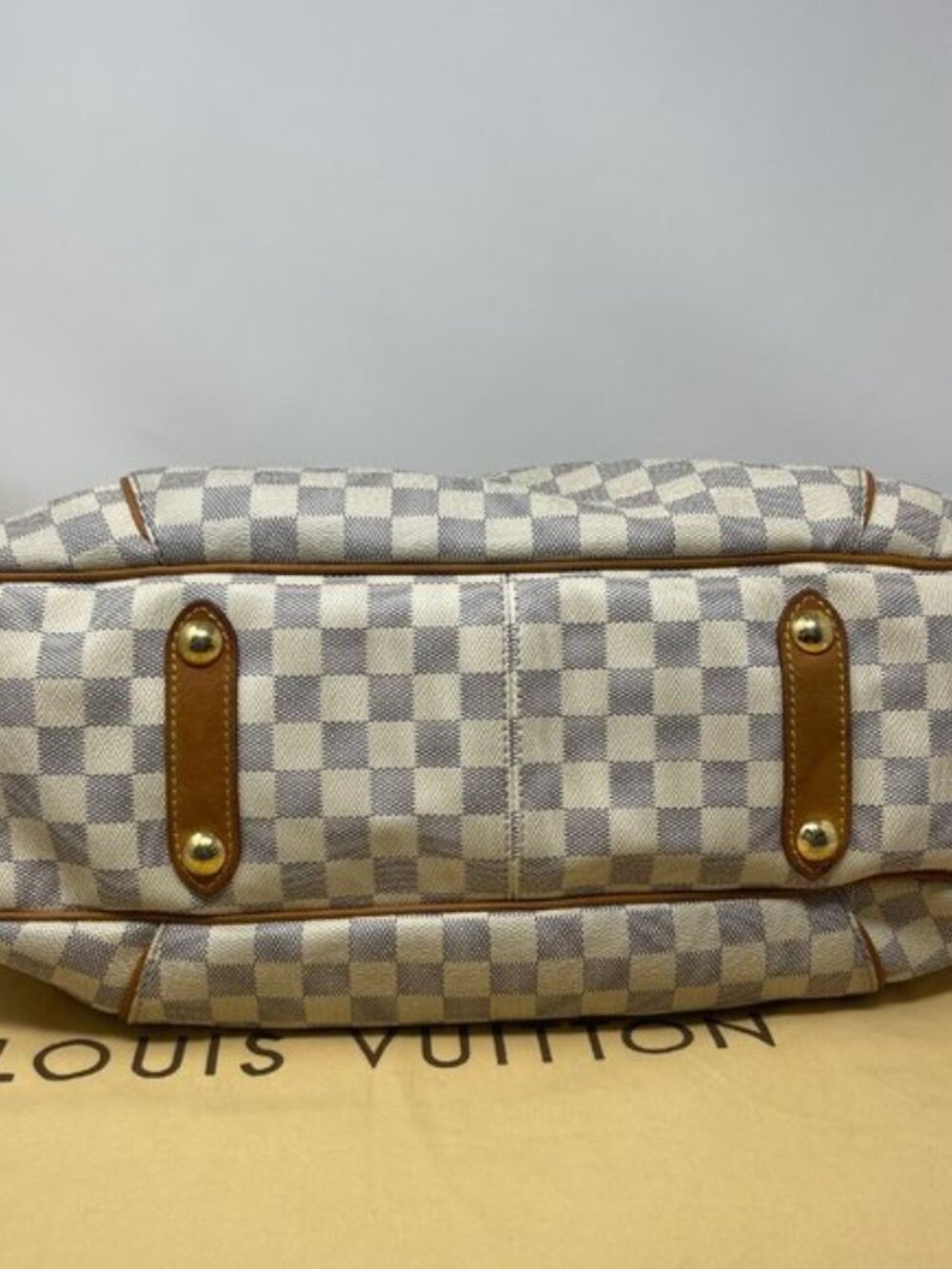 LOUIS VUITTON Damier Azur Galliera GM Shoulder Bag - Picture 9 of 16